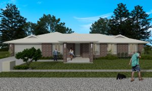 306 Willowvale - Elevation Acreage Park Living Modern Home or Traditional Lot Size New Home Design