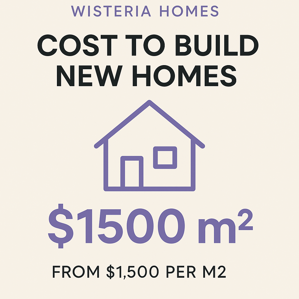 Cost to build new homes in brisbane Australia square metre rates