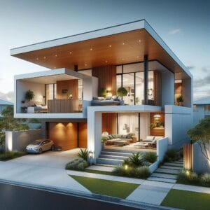 Modern Designed Flat Roof Houses Brisbane