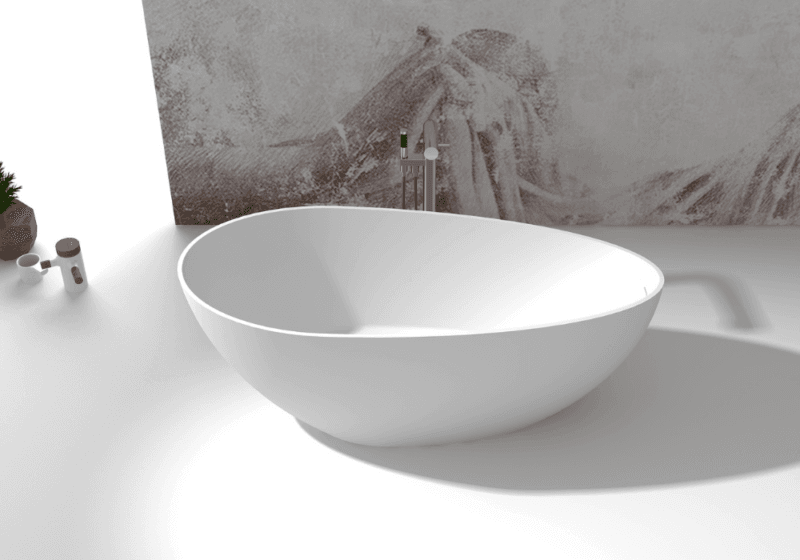 Make a Luxurious Statement with a Stone Bath Tub