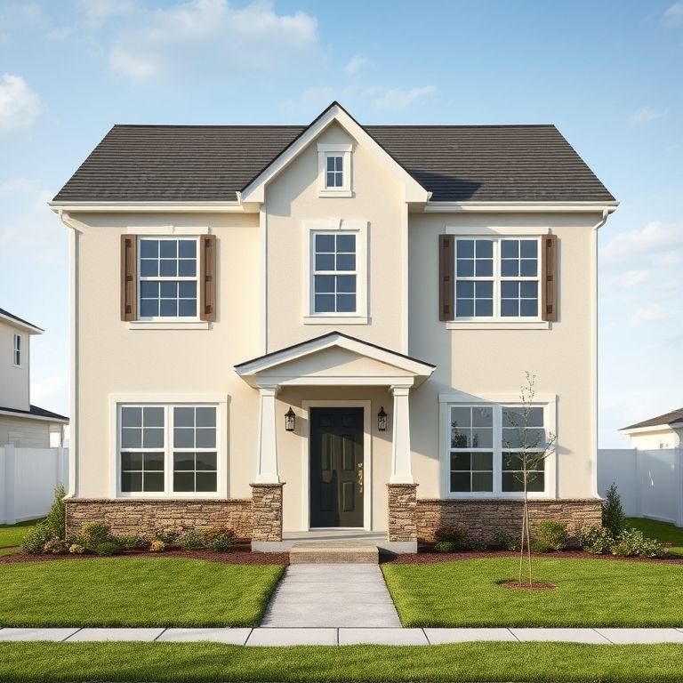 Modern, wisteria-adorned new home by Wisterato Homes in Yamanto, showcasing quality, style, and value in affordable home building.