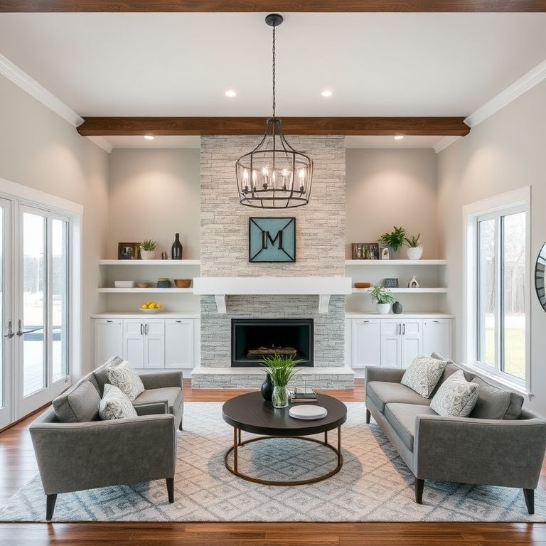 Modern, clean, square-aspect, photorealistic image showcasing The Design Consultation Process with Wisteria Homes, featuring custom home design elements.