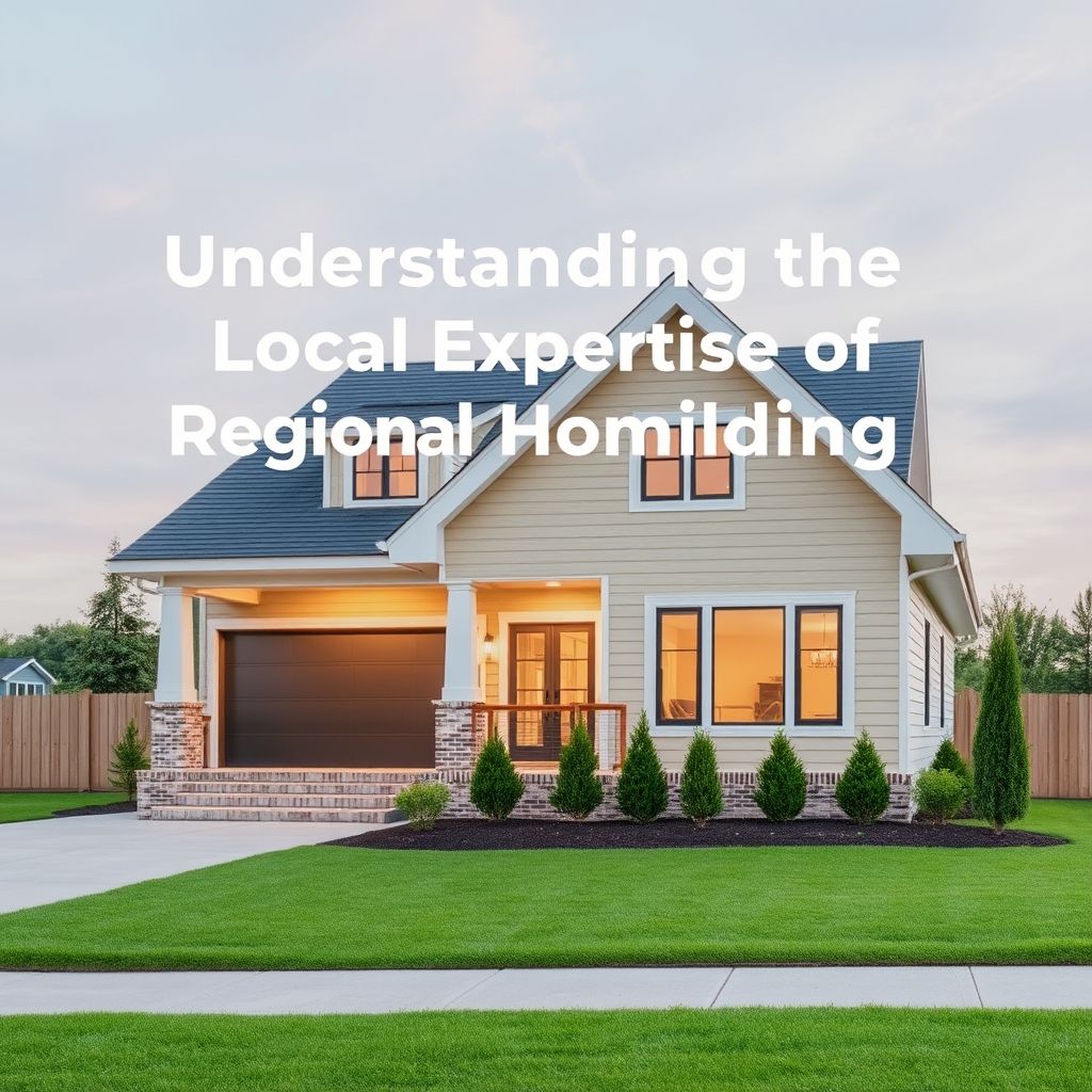 Local new home builders and custom designers adapt to area-specific requirements with modern, professional, and clean aesthetics.