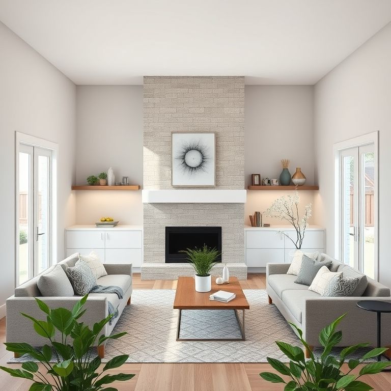 Modern, affordable Wisteria homes showcase high-quality materials.  Clean lines, professional aesthetic.