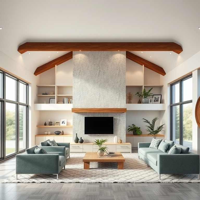 Modern, clean-lined square image showcasing custom home building challenges, with solutions for family builders in Taigum, emphasizing professional and high-quality photorealistic design.