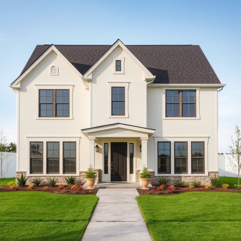 Professional, clean, modern map depicting Wisteria Homes' service area in a square aspect ratio, showcasing Local New Home Builders and Pullenvale Custom Homes' service territory coverage.