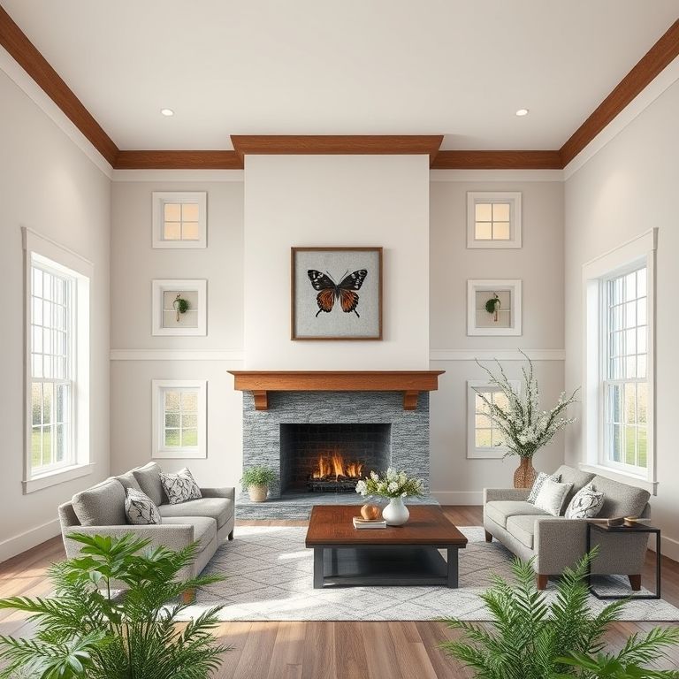 Modern Wisteria Homes: Squared, clean, family-owned home building masterpiece, showcasing detail-oriented craftsmanship in Underwood.