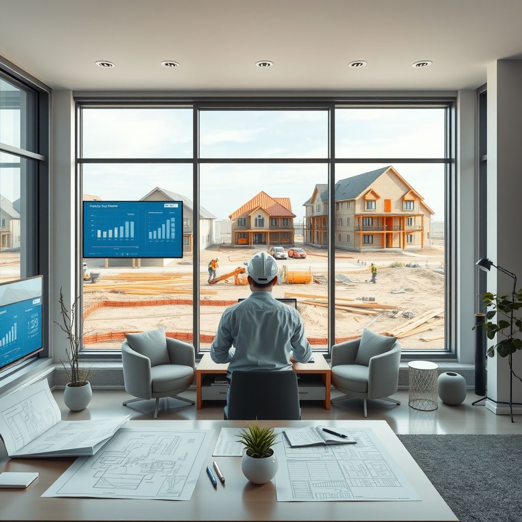 Modern home builder managing multiple projects efficiently. Transparent pricing, professional approach.