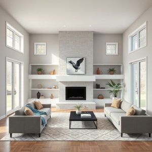 Modern custom home construction timeline. Budget-friendly build process visualized.