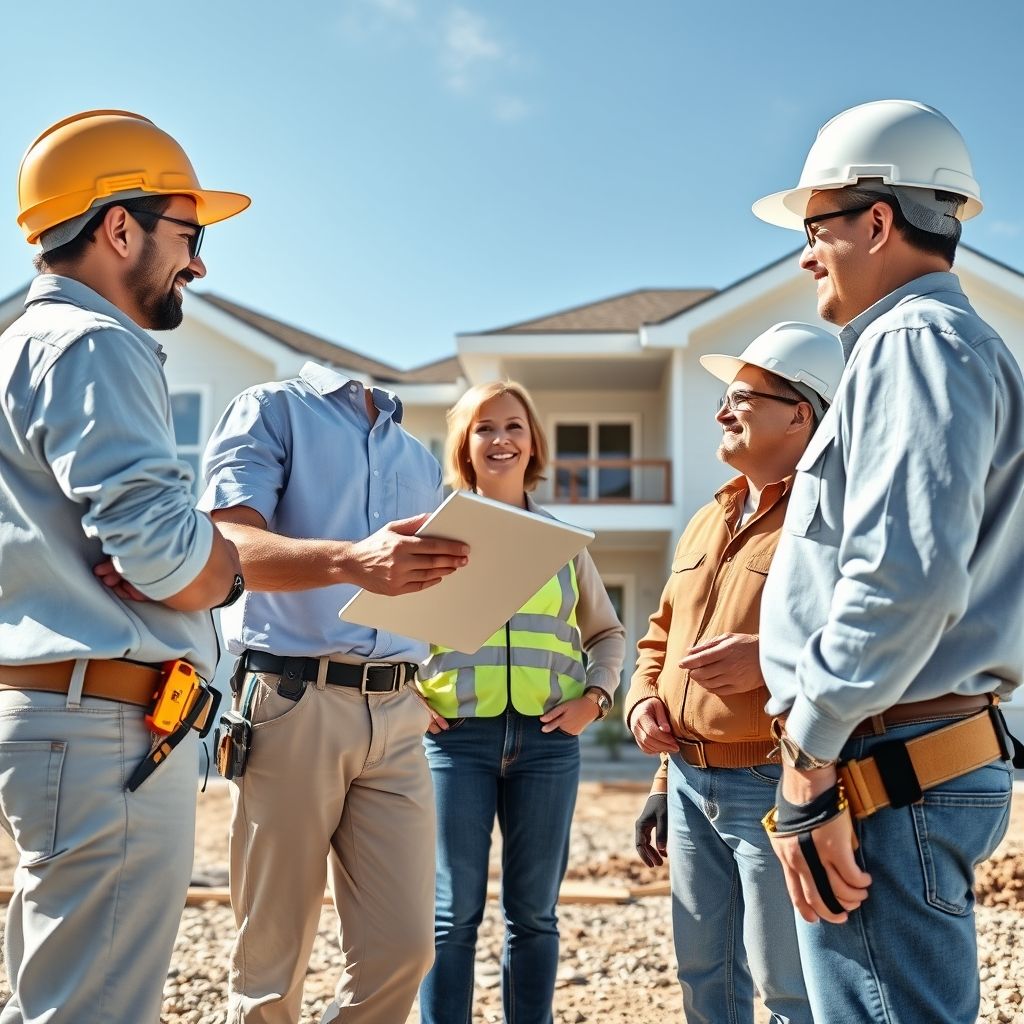 Modern, custom-built home on spacious acreage.  High-quality construction details.