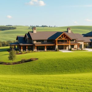 Country Style Architecture Benefits for Acreage Living
