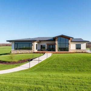 Country Style Homes for Aging in Place on Acreage