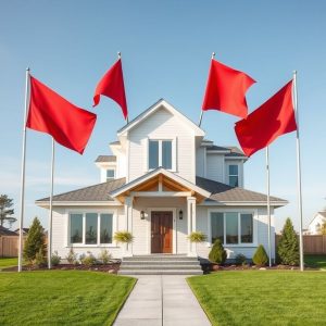 Modern home with red flags: Choosing the right custom home builder.