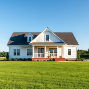 Modern country home, new build. Transparent pricing, no hidden costs.